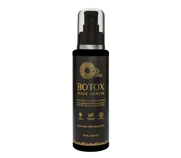 Oplus Botox Hair Serum – 120ml Hair Rejuvenator with Hydrolyzed Keratin & Natural Oils – Moisturizes, Protects & Adds Shine
