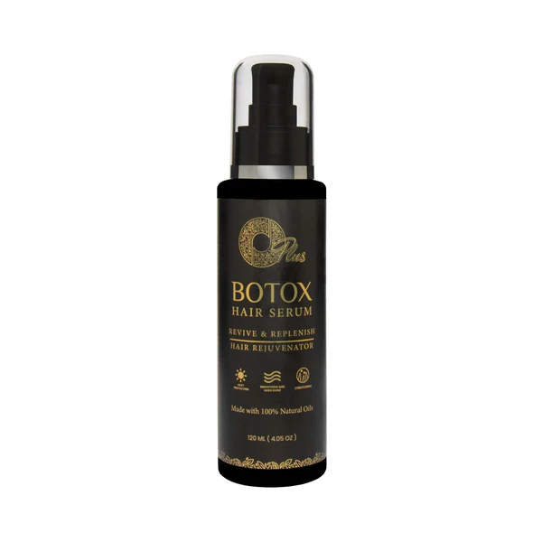 Oplus Botox Hair Serum – 120ml Hair Rejuvenator with Hydrolyzed Keratin & Natural Oils – Moisturizes, Protects & Adds Shine