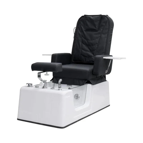 Globalstar Luxury Black Pedicure & Massage Chair – Advanced Spa Chair for Beauty Salons & Health Centers