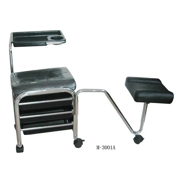 Black Professional Hand & Foot Care Pedicure Trolley M-3001A