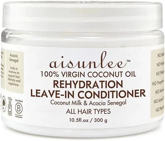 Aisunlee Rehydration Leave-In Conditioner with 100% Virgin Coconut Oil 300g – Deep Nourishment