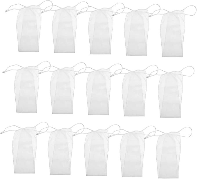 Globalstar Comfort Essentials: 50-Pack Women’s Disposable White Thong Liners – Ideal for Spa, Maternity & Travel