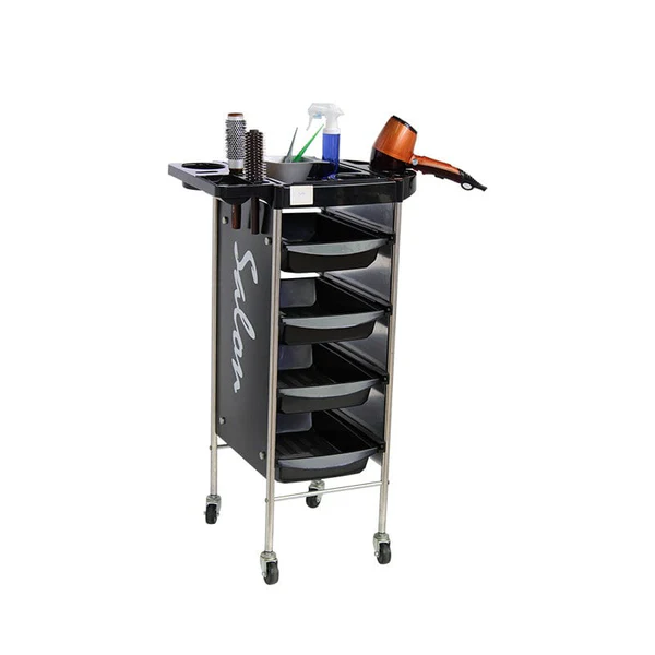 Globalstar Small Rolling Trolley with Drawer – Perfect for Salon and Multiuse Storage
