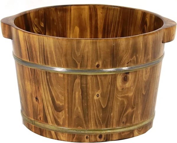 Globalstar Foot Soak Tub – Indulge in Natural Wooden Luxury for Soothing Foot Care