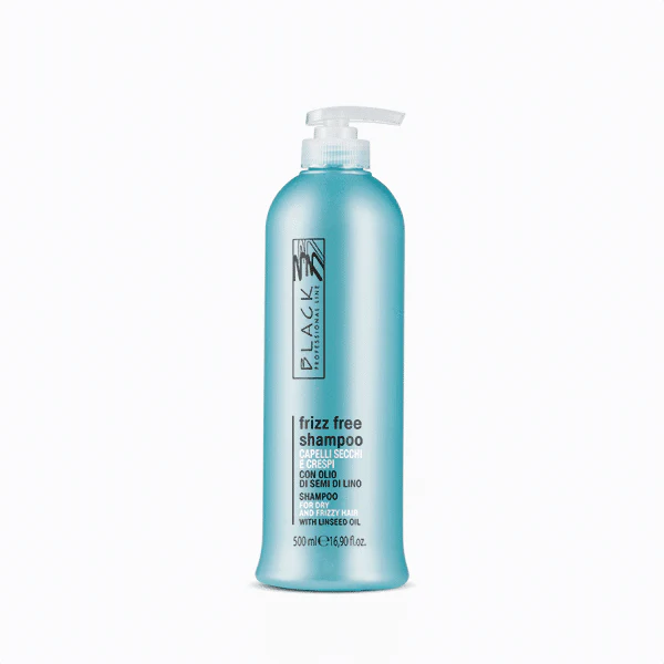 Black Professional Anti-Frizz Treatment Shampoo 500ml