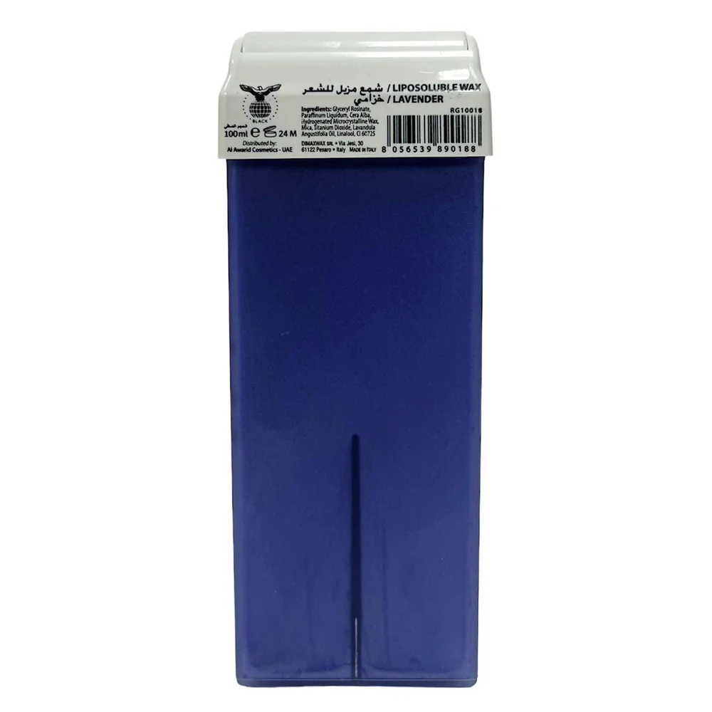 Black Depilatory Wax Tube Lavender 3pcs 100ml