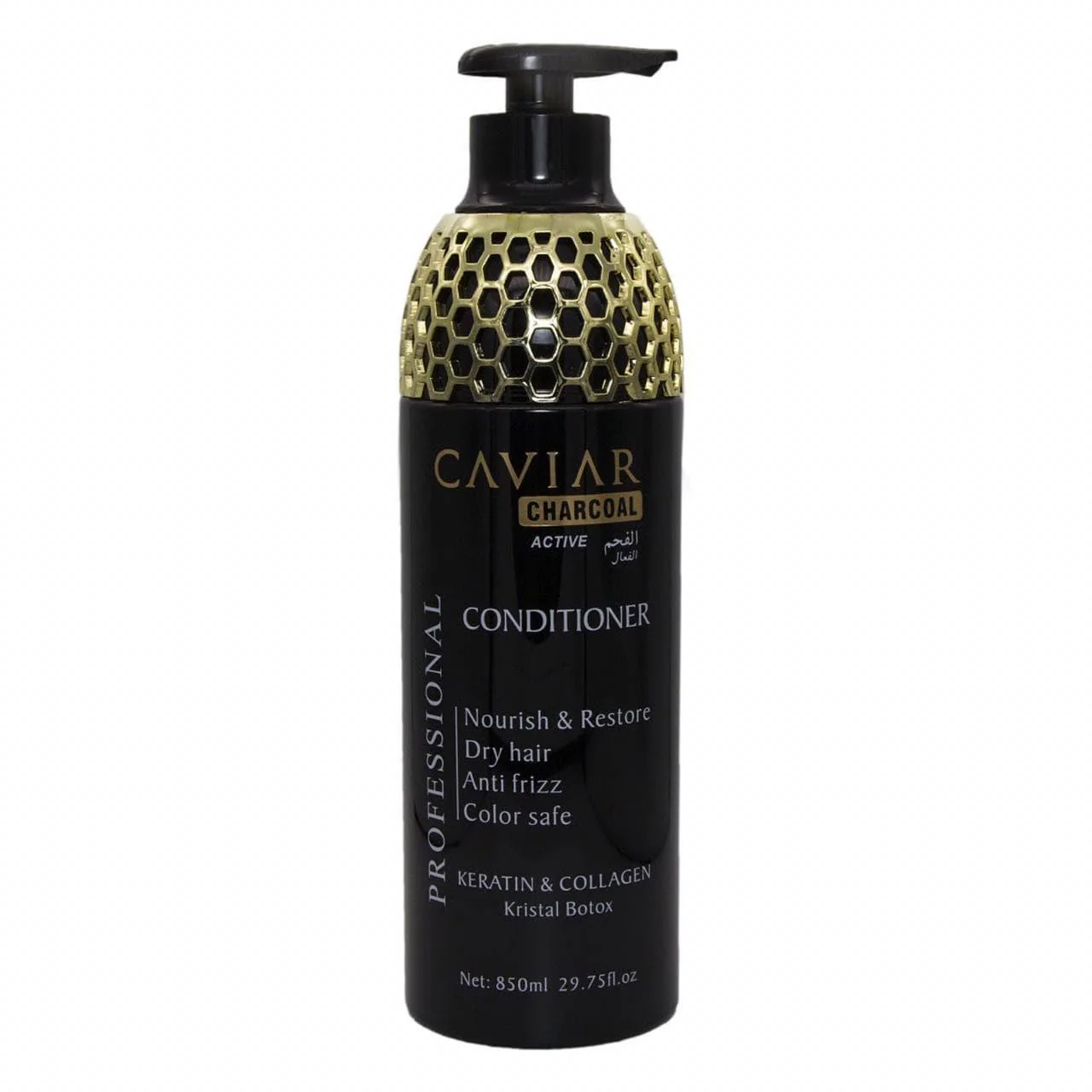 Caviar Charcoal Active Keratin & Collagen Conditioner 850ml