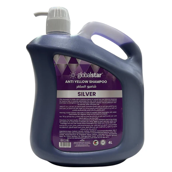 Globalstar Anti Yellow Silver Shampoo 4L
