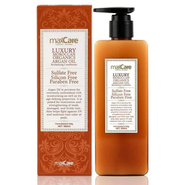MaxCare Organic Moroccan Argan Oil Hair Conditioner Sulfate Free 300ml