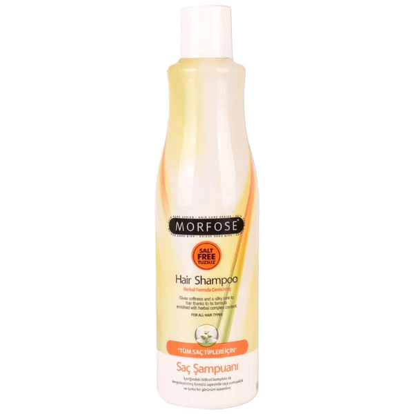 Morfose Herbal Hair Shampoo 500ml – Salt-Free, Keratin & Wheat Protein Enriched