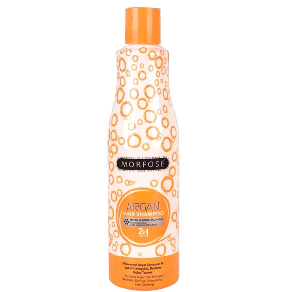 Morfose Argan Hair Shampoo 1000ml – Enriched with Argan Oil for Elasticity and Shine