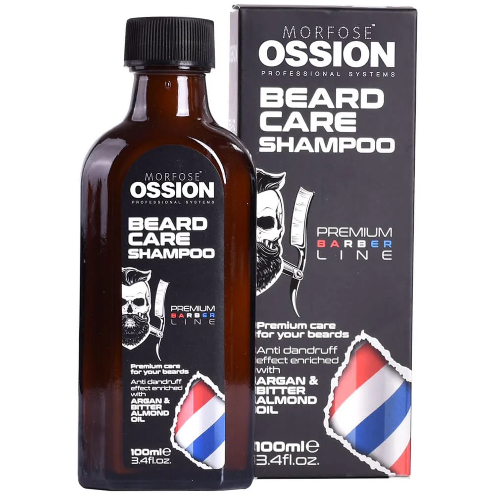 Morfose Ossion Beard Care Shampoo – 100ml: Cleanse & Nourish Your Beard