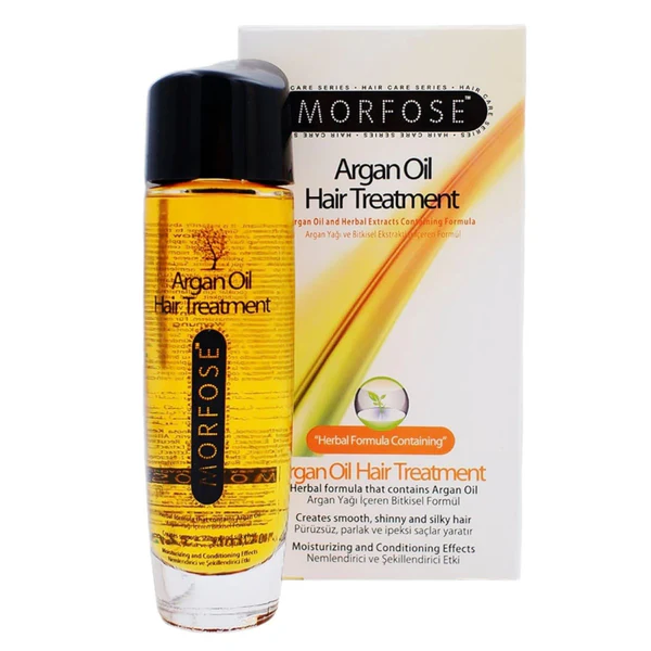 Morfose Herbal Argan Oil Hair Treatment 100ml – Frizz Control & Shine