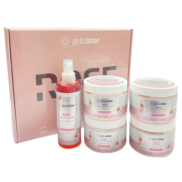 Globalstar Rose Facial Kit 1x5pcs