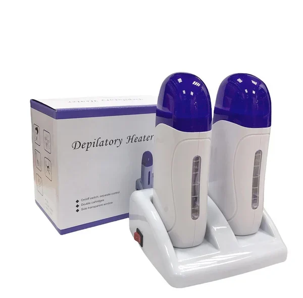 Globalstar Depilatory Double Wax Heater With Base WW-1031
