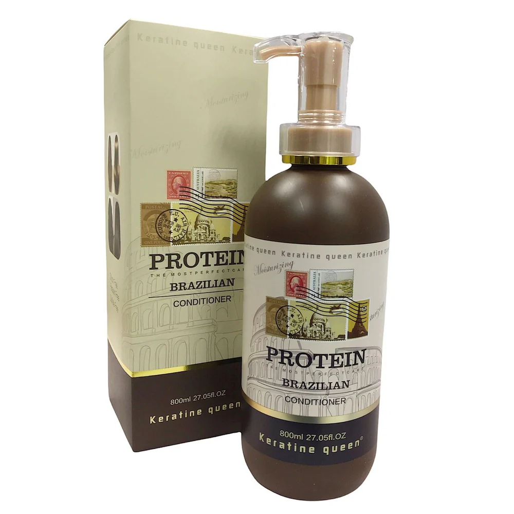Keratine Queen Moisturizing Protein Brazilian Conditioner Light 800ml