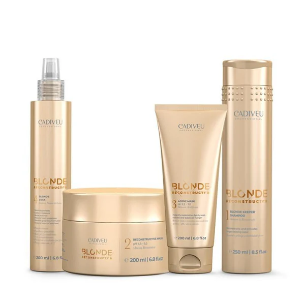 Cadiveu Blonde Reconstructor Home Care Kit 1×4