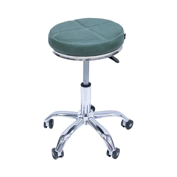 Globalstar Green Round Stool Chair – Versatile Seating for Office, Home, and Spa