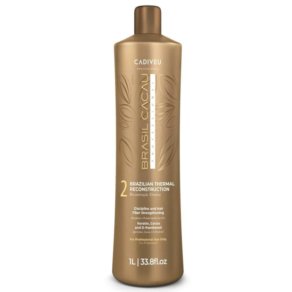 Cadiveu Brasil Cacau Brazilian Thermal Reconstruction Keratin Step 2 – 1000ml