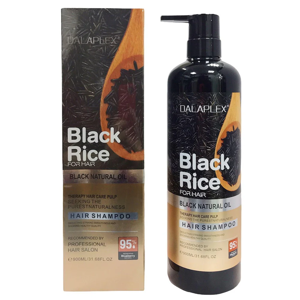 Dalaplex Black Natural Oil Black Rice Shampoo 900ml
