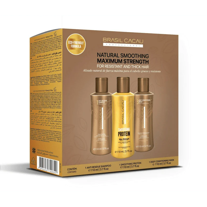Brasil Cacau Smoothing Protein Kit 3 x 110ml