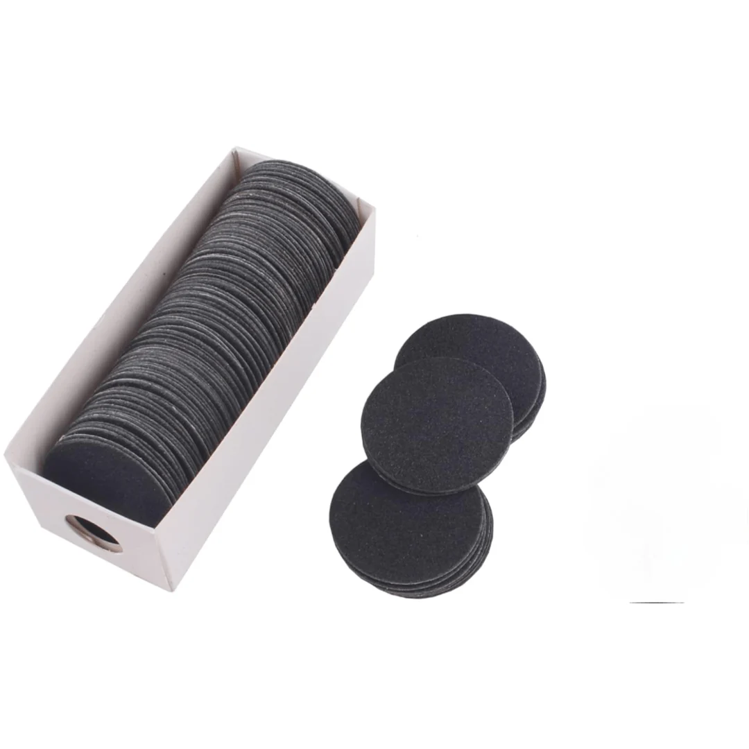 Globalstar Professional Pedicure Kit: 100 Sandpaper Discs (#150 Grit) & 3/32″ Shank Metal Drill Bit for Effective Callus Removal