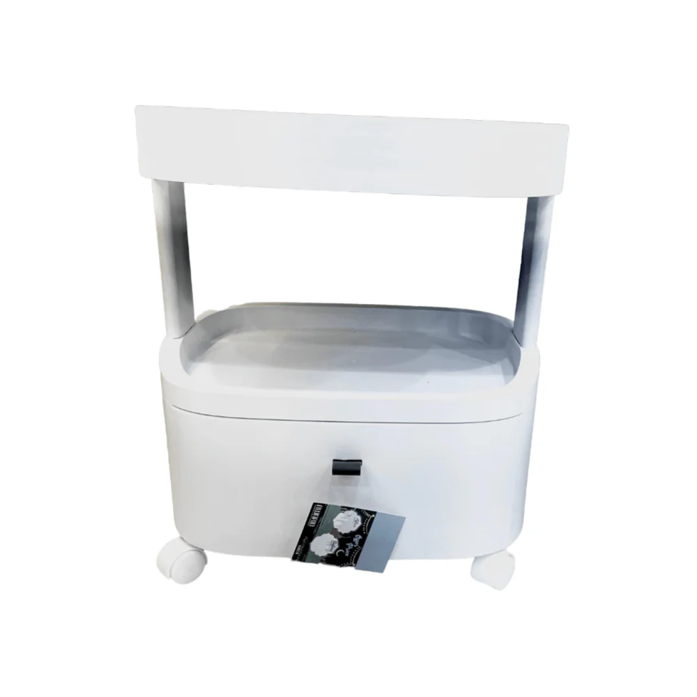 Globalstar Small Rolling Trolley with Drawer – Perfect for Salon and Multiuse Storage