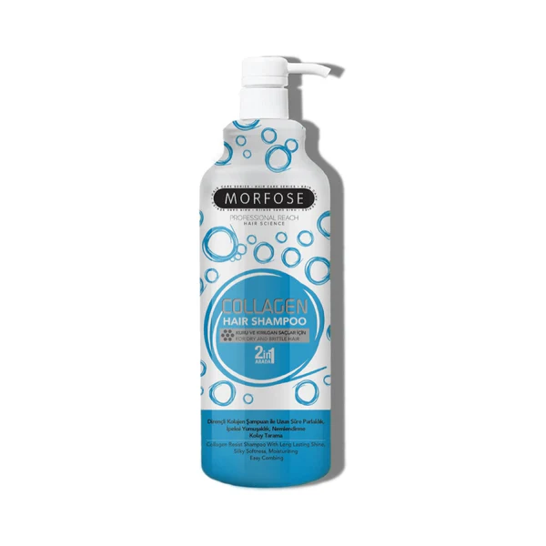 Morfose Collagen Hair Shampoo 1000ml – Nourish and Strengthen Damaged Hair