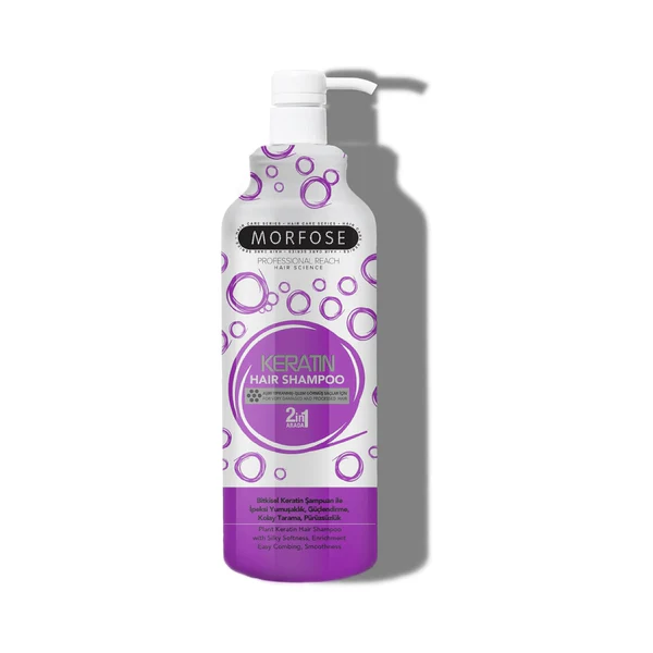 Morfose Keratin Hair Shampoo 1000ml – Strengthening and Nourishing Formula