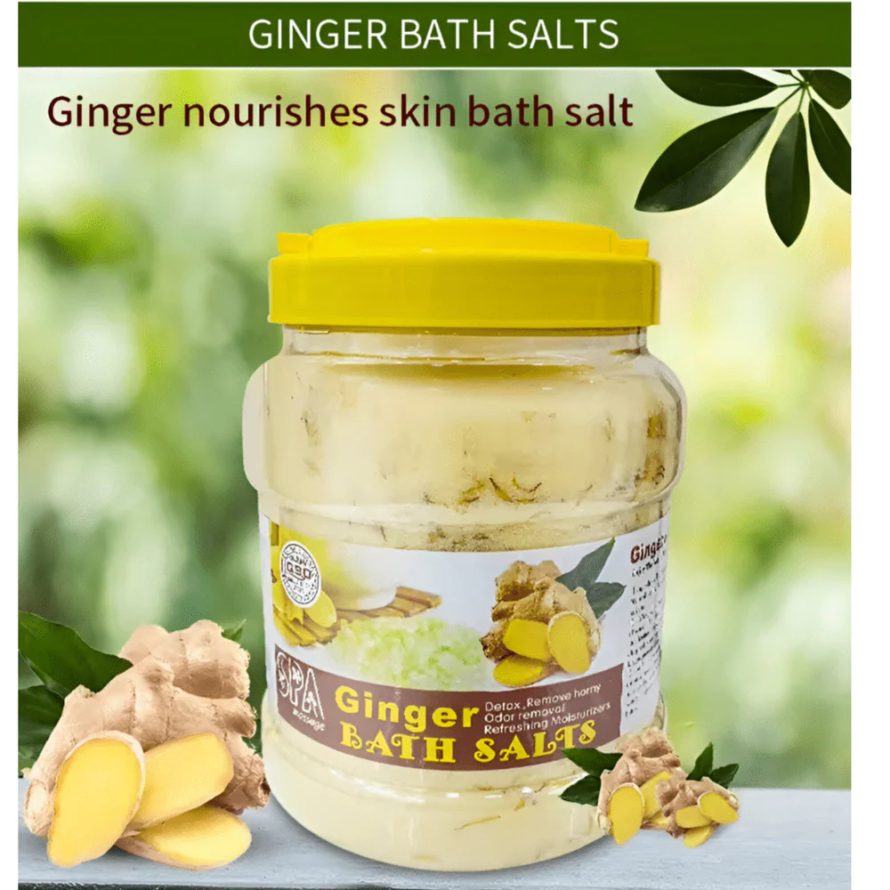Dr. Meinaier Ginger Bath Salts – 3kg Soothing & Relaxing Spa Experience